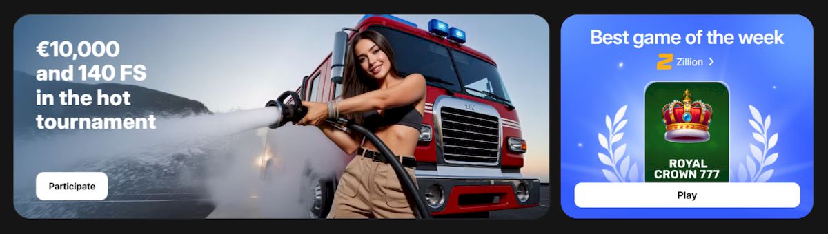 Bonos, tiradas gratis y códigos promocionales del casino 1win