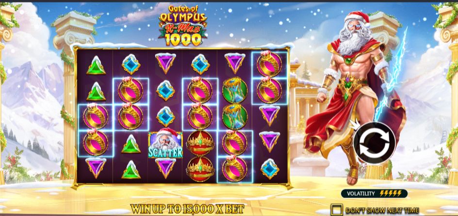 Gates of Olympus Xmas 1000