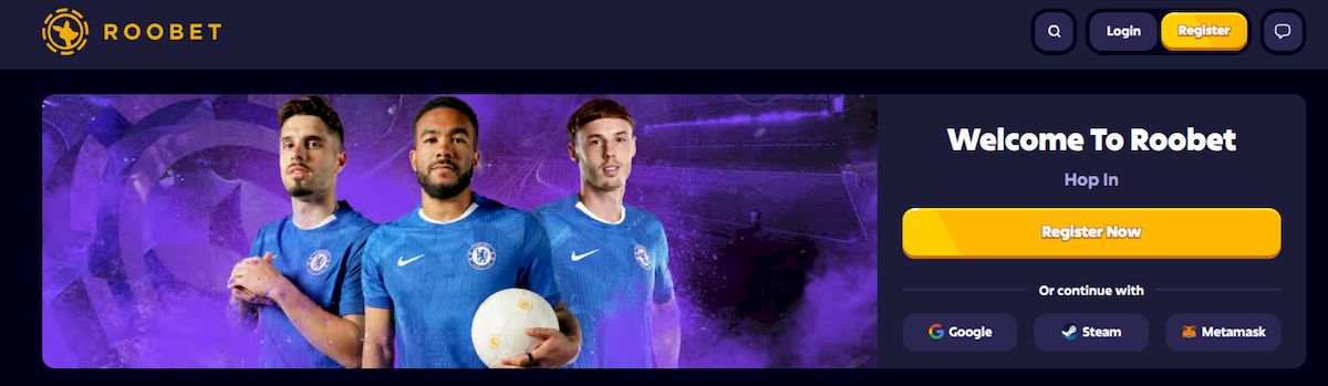 Registro en Roobet: instrucciones paso a paso