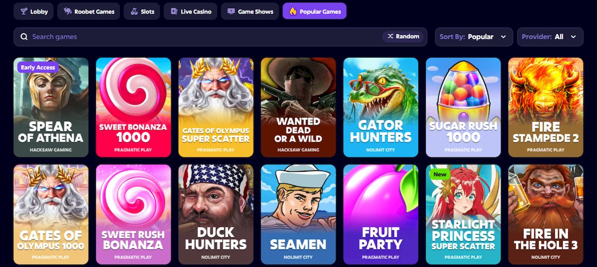 Aplicación móvil Roobet para Android e iOS