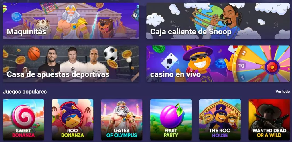 Roobet casino Argentina