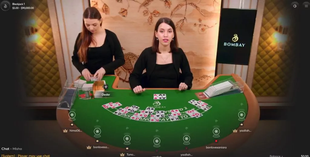 Blackjack Bitcasino